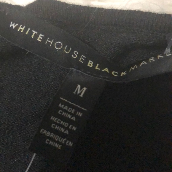 WHBM black sweater medium - Picture 6 of 7